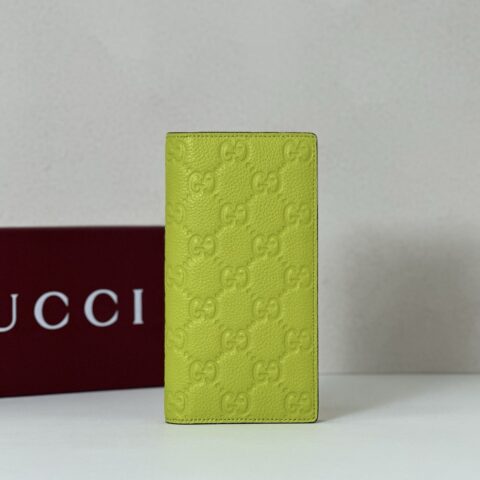 GUCCI 专柜品质，顶级原单货，实物实拍！款号835014荧光绿压花