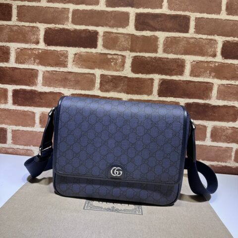 GUCCI 专柜品质，顶级原单货，实物实拍！款号761741深蓝PVC