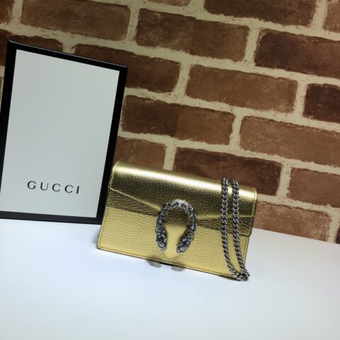 GUCCI 专柜品质，顶级原单货，实物实拍！款号476432金色