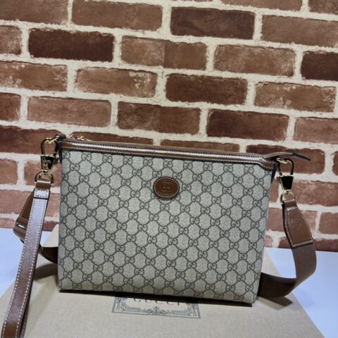 GUCCI 专柜品质，顶级原单货，实物实拍！款号726833啡pvc/啡棕