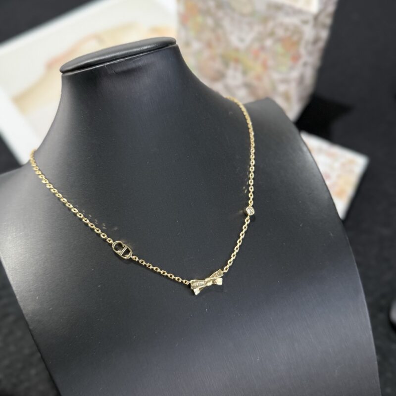 ❗️新品❗️ ☀️新款☑️ 迪奥Dior CD蝴蝶结项链 ☀️