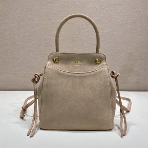 PRADA 🎉新款Carry手袋🎉1BA496麂皮