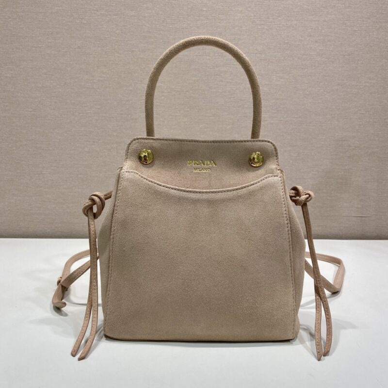 PRADA 🎉新款Carry手袋🎉1BA496麂皮