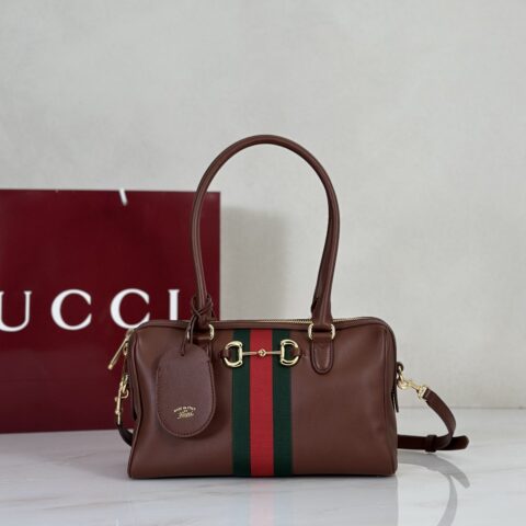 GUCCI 专柜品质，顶级原单货，实物实拍！款号866732栗色