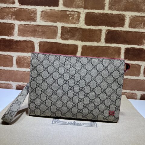 GUCCI 专柜品质，顶级原单货，实物实拍！款号768255啡红