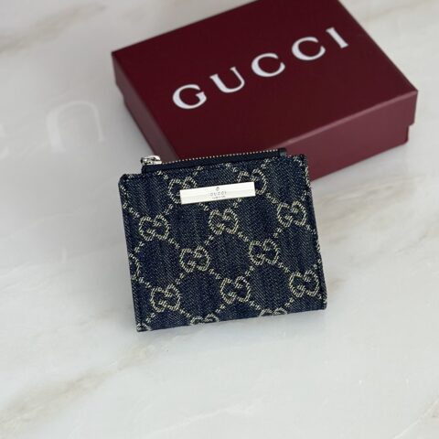 GUCCI 专柜品质，顶级原单货，实物实拍！款号875798深蓝牛仔