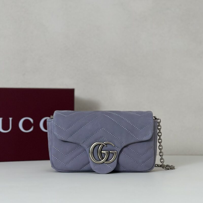 GUCCI 专柜品质，顶级原单货，实物实拍！款号841290灰蓝磨砂