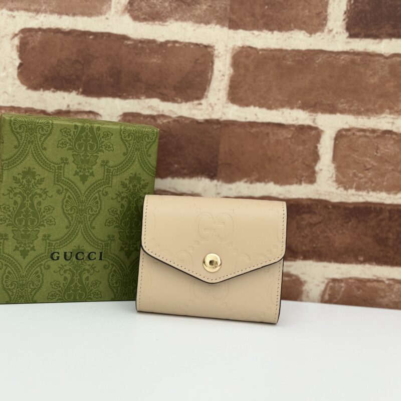 GUCCI  专柜品质，顶级原单货，实物实拍！款号772793米黄压花