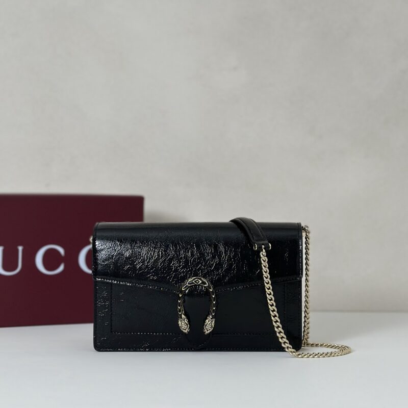 GUCCI 专柜品质，顶级原单货，实物实拍！款号837374克色皱漆
