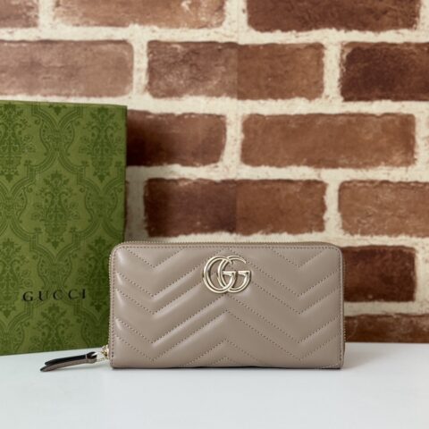 GUCCI 专柜品质，顶级原单货，实物实拍！443123灰褐色