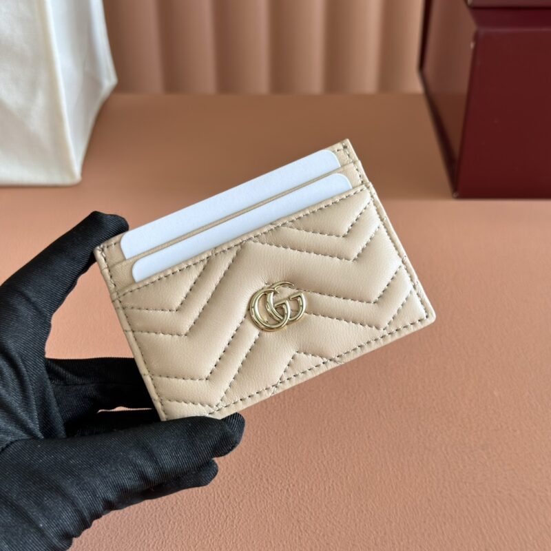 GUCCI GG Marmont系列卡片夹 型号:443127