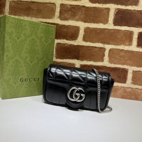 GUCCI 专柜品质，顶级原单货，实物实拍！款号476433克皮方格