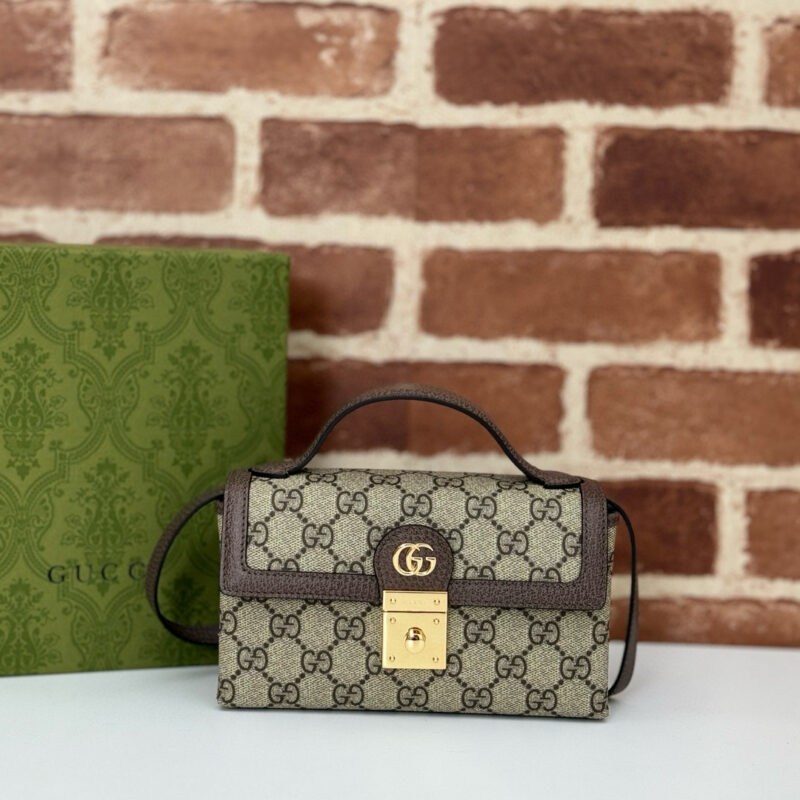 GUCCI 专柜品质，顶级原单货，实物实拍！772314啡胶pvc