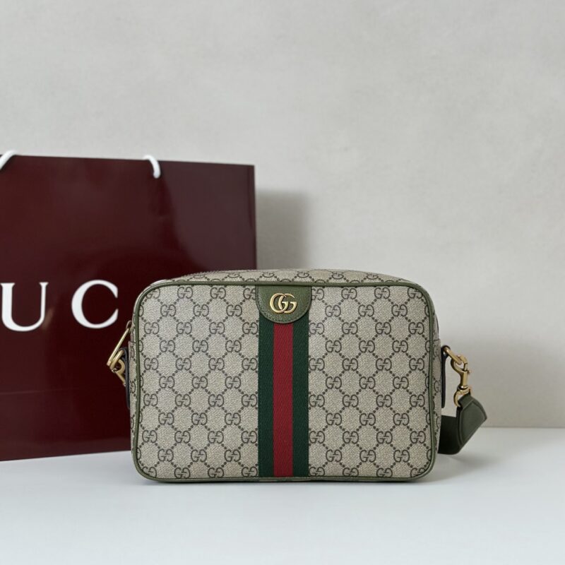 GUCCI 专柜品质，顶级原单货，实物实拍！款号834468啡绿