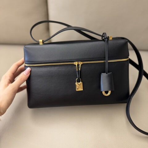 Loro Piana Extra Bag L27手袋 平纹 型号:FAN3462 黑色