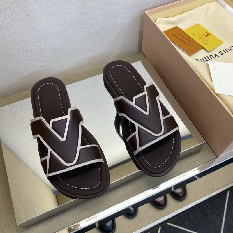 LV 男士拖鞋