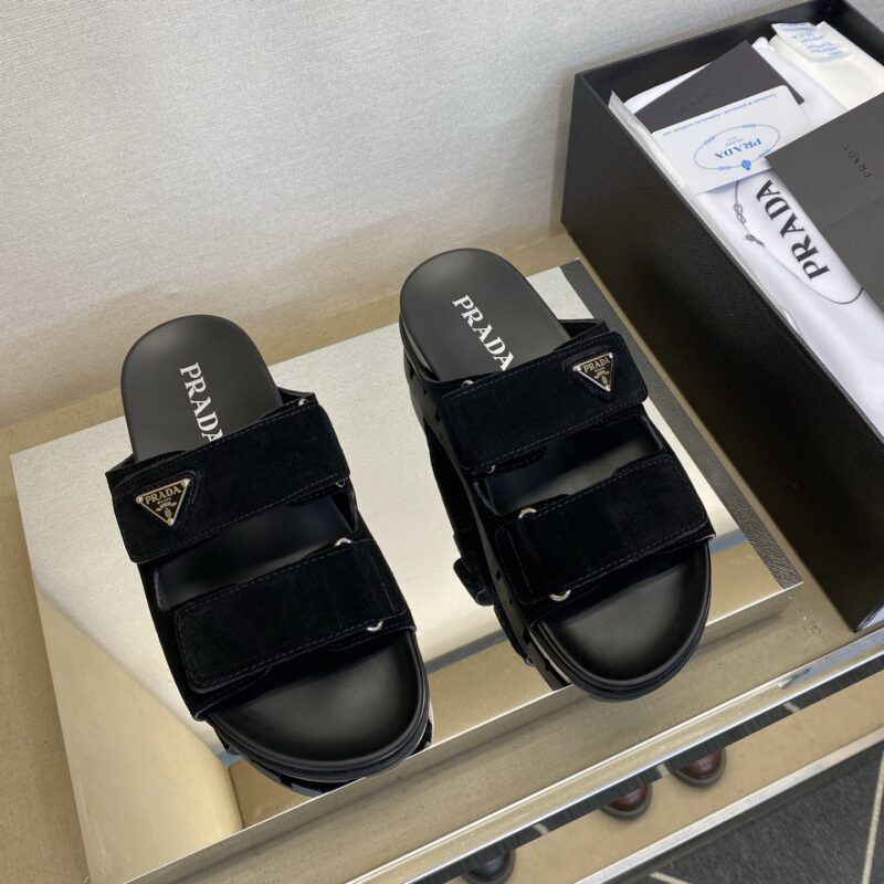 PRADA 男士精品拖鞋