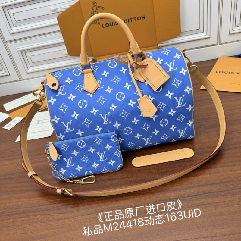 LV 独家(正品原厂进口皮)首发型号：M24418私品40公分（163动态UID ）