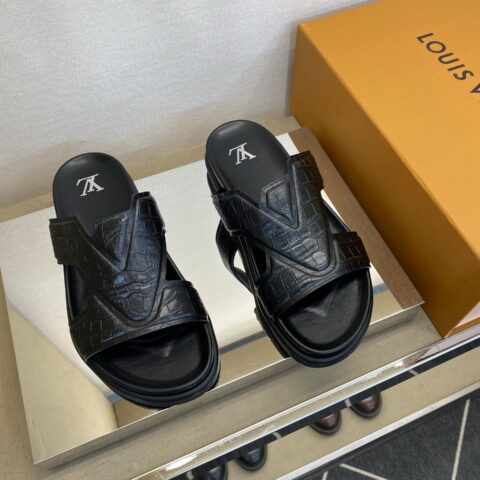 LV 男士拖鞋