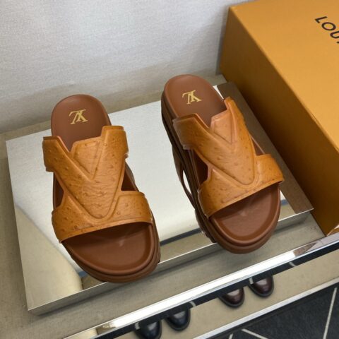 LV 男士拖鞋