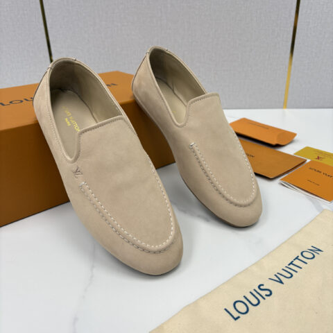 LV 新品男士懒人休闲驾车乐福鞋