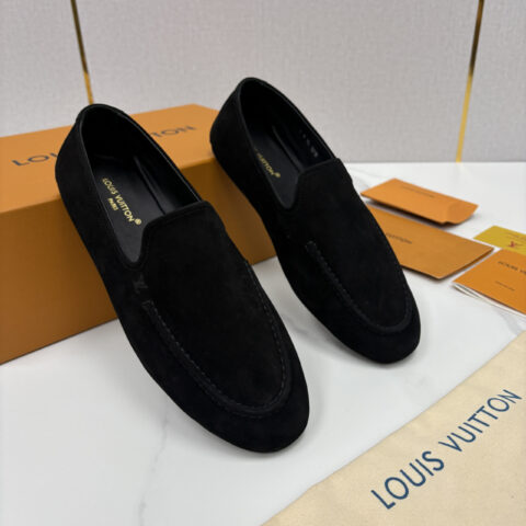 LV 新品男士懒人休闲驾车乐福鞋