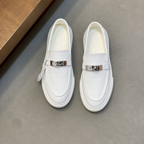 HERMES 男士休闲乐福鞋
