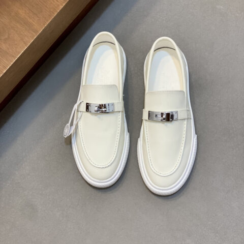 HERMES 男士休闲乐福鞋