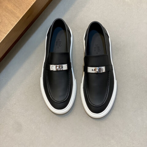 HERMES 男士休闲乐福鞋