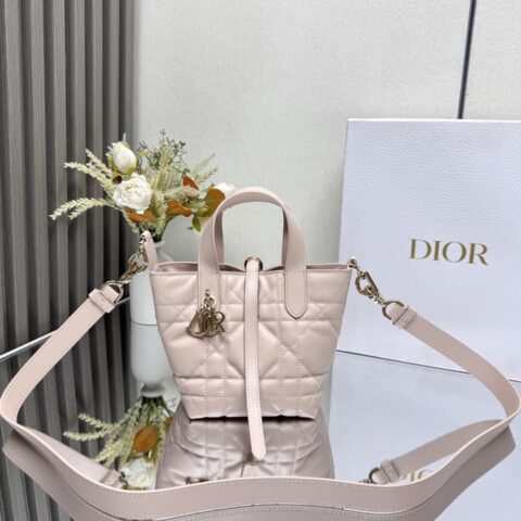 DIOR Toujours竖版手袋 型号2834 胭脂粉