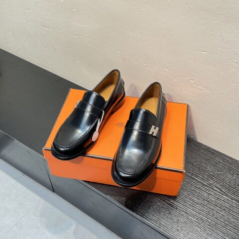 HERMES 爱玛仕男士皮鞋