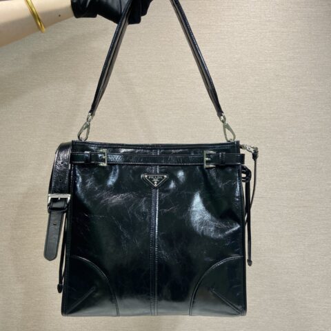PRADA 男款Bonnie手袋🎉2VH216双肩带🎉中号