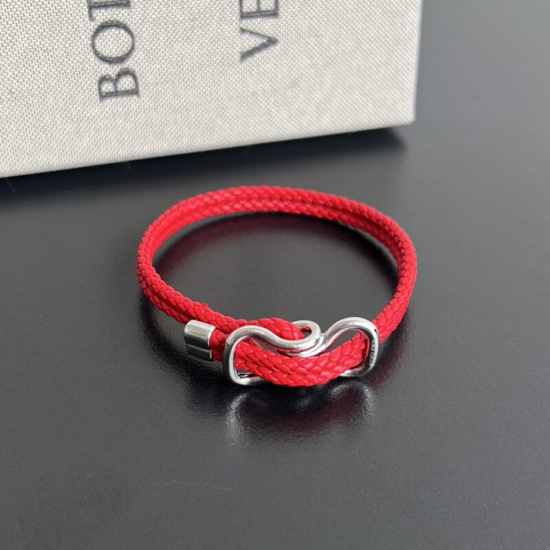BV 男女通用编织手链 829387 甲油红