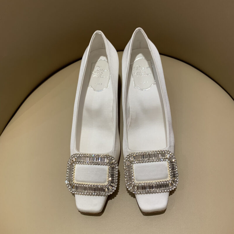 Roger Vivieri 方扣✨Belle Vivier 水钻4.5cm