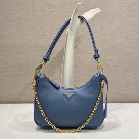 PRADA 升级版Hobo🎉1BC204十字纹