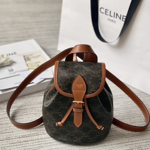 CELINE C家22早春款凯旋门双肩包 款号:197662