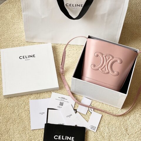 CELINE  CUIR TRIOMPHE水桶 款号:198243