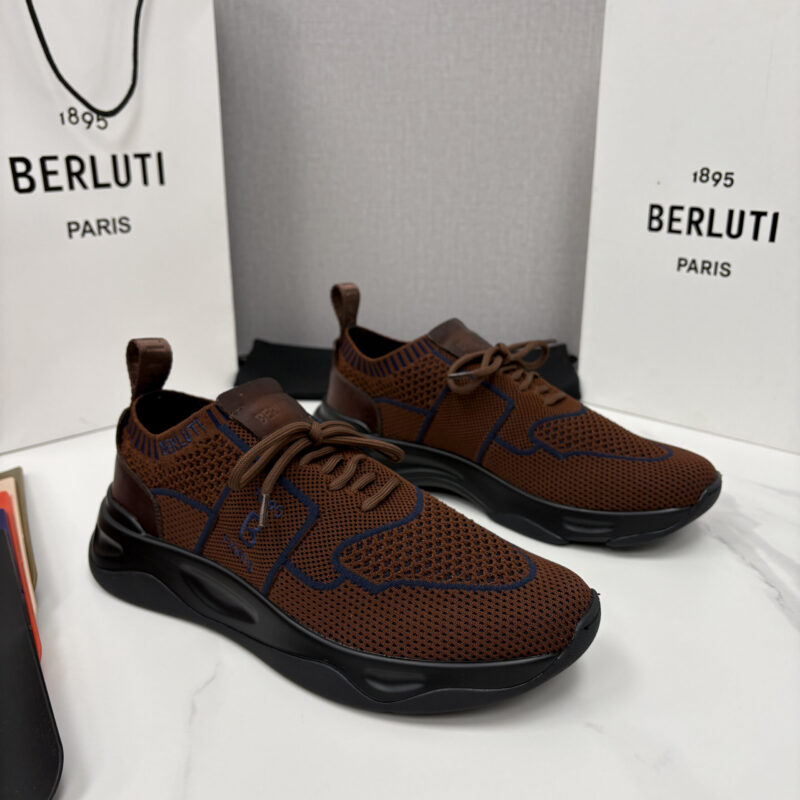 BERLUTI Shadow 定制色飞织运动鞋履