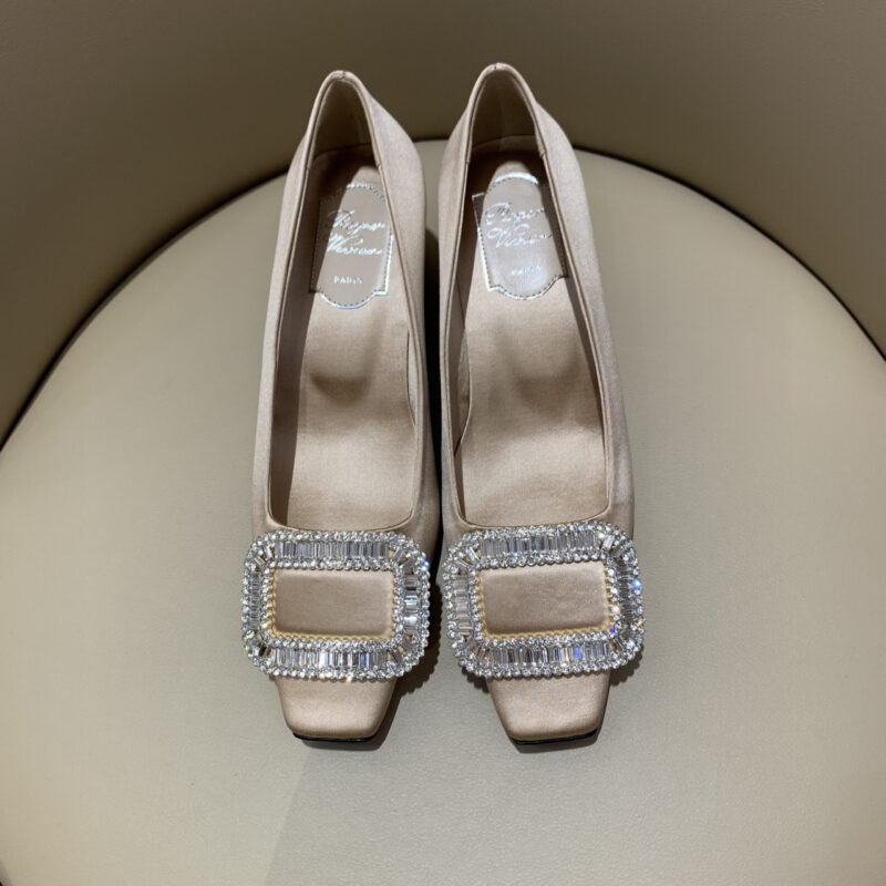 Roger Vivieri 方扣✨Belle Vivier 水钻4.5cm