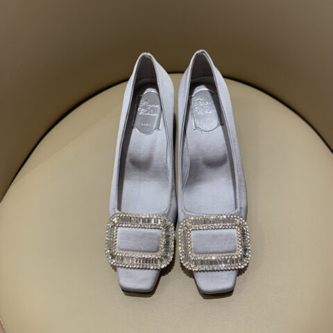 Roger Vivieri 方扣✨Belle Vivier 水钻4.5cm