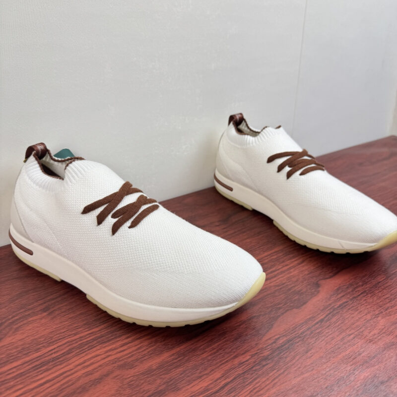LoroPiana Flexy Walk男士运动鞋 货号:FAL1541 白色