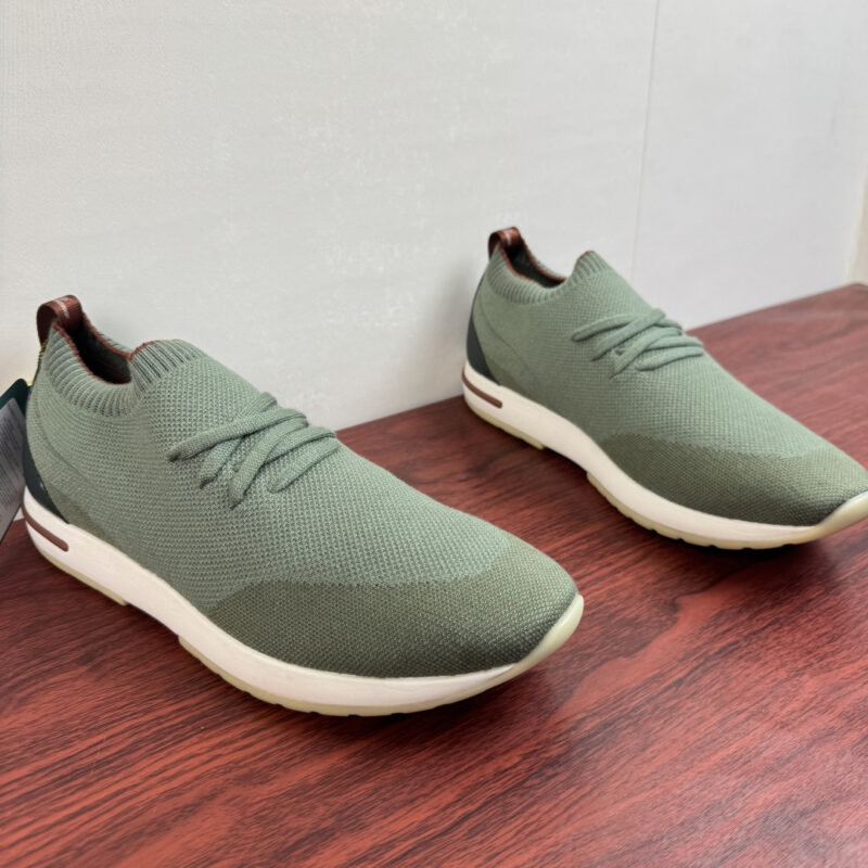 LoroPiana Flexy Walk男士运动鞋 货号:FAL1541 绿色
