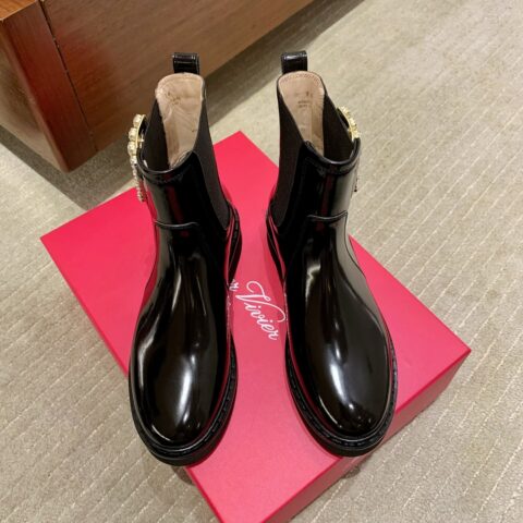 Roger vivier 新款切尔西靴子