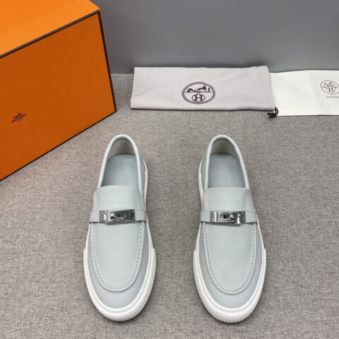 HERMES 经典Kelly扣点亮鞋乐福鞋系列