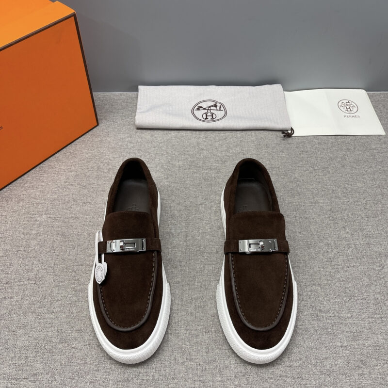 HERMES 经典Kelly扣点亮鞋 乐福鞋系列
