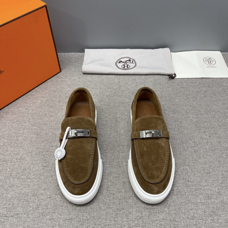 HERMES 经典Kelly扣点亮鞋 乐福鞋系列