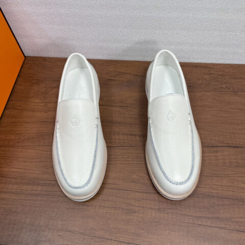 HERMES 男士皮革乐福鞋
