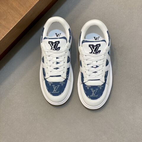 LV 男士厚底气垫休闲板鞋