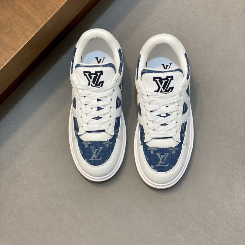 LV 男士厚底气垫休闲板鞋