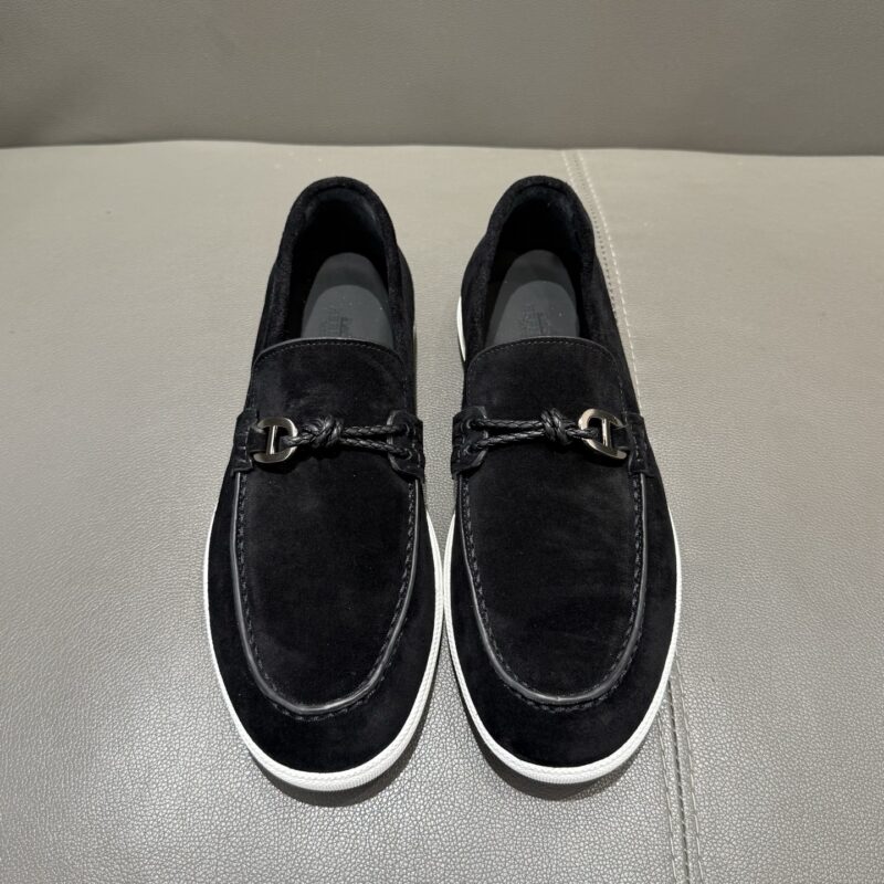 HERMES 小牛皮乐福鞋